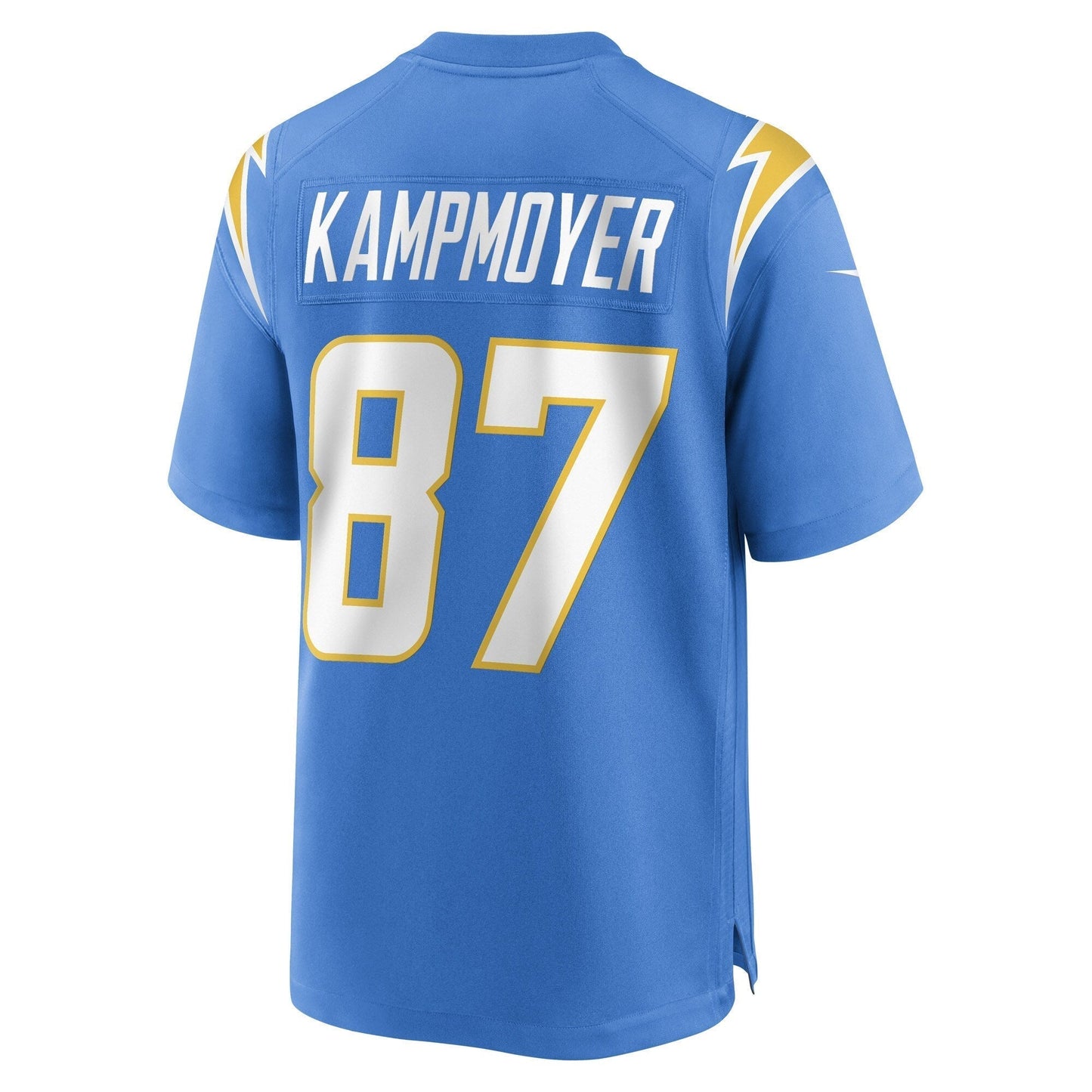 Hunter Kampmoyer Los Angeles Chargers Nike Game Jersey - Powder Blue