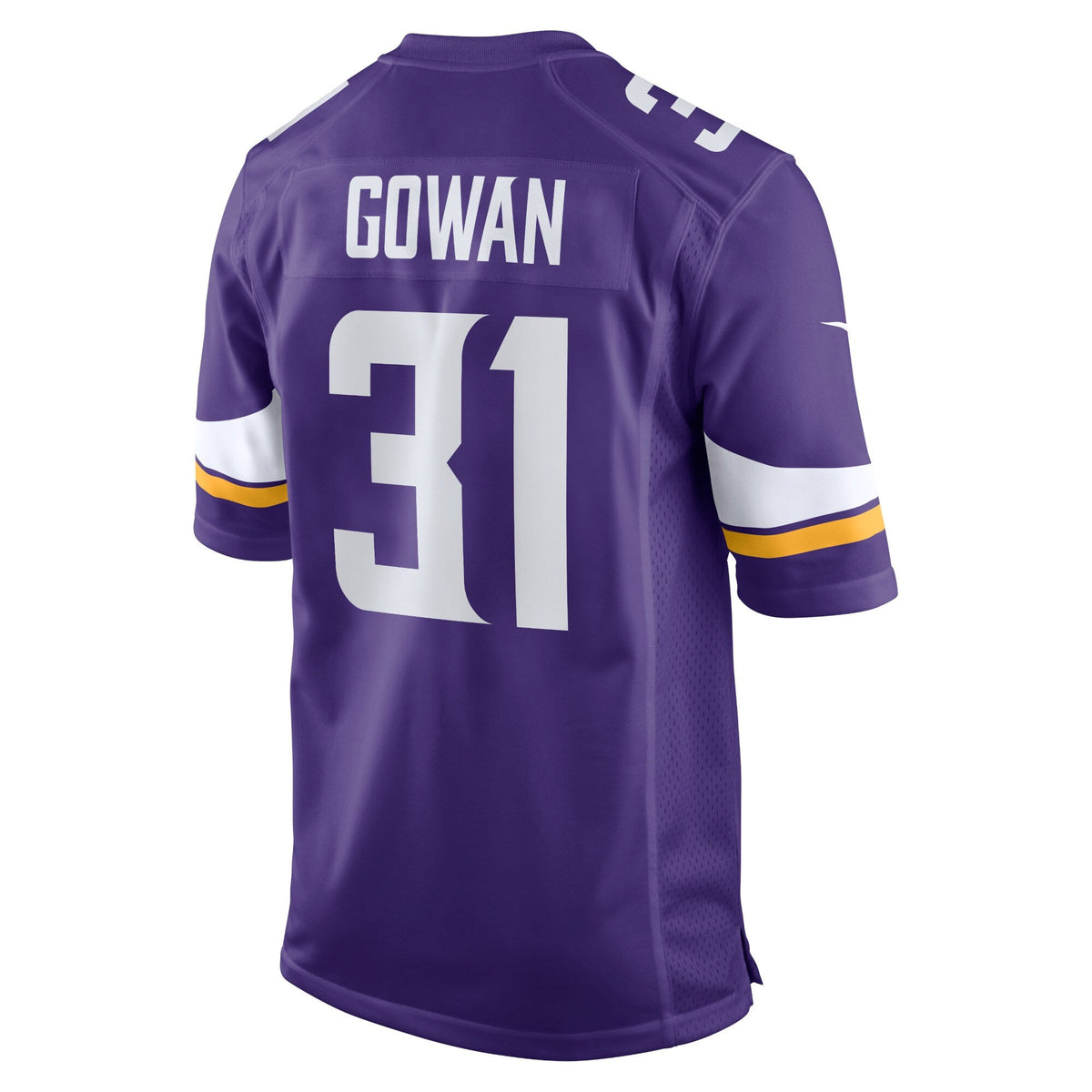 Tay Gowan Minnesota Vikings Nike Home Game Jersey - Purple