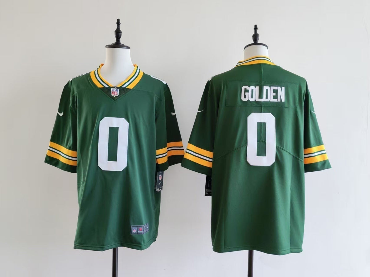 Men's Green Bay Packers Matthew Golden Nike Jersey - Green