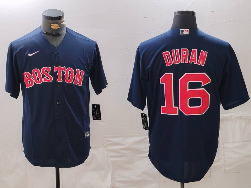 Men's Boston Red Sox Jarren Duran #16 Navy Replica Player jersey