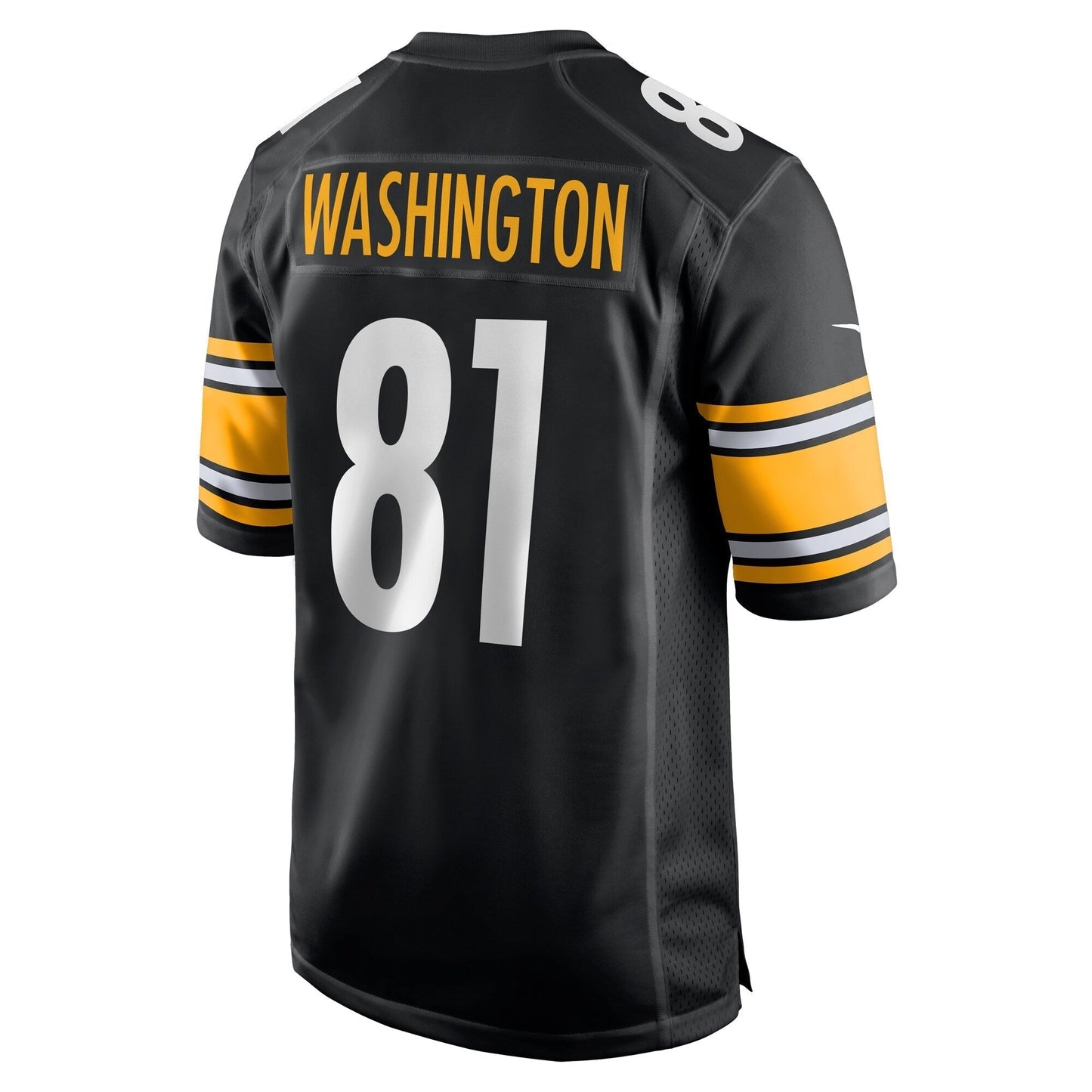 Scotty Washington Pittsburgh Steelers Nike Game Jersey - Black