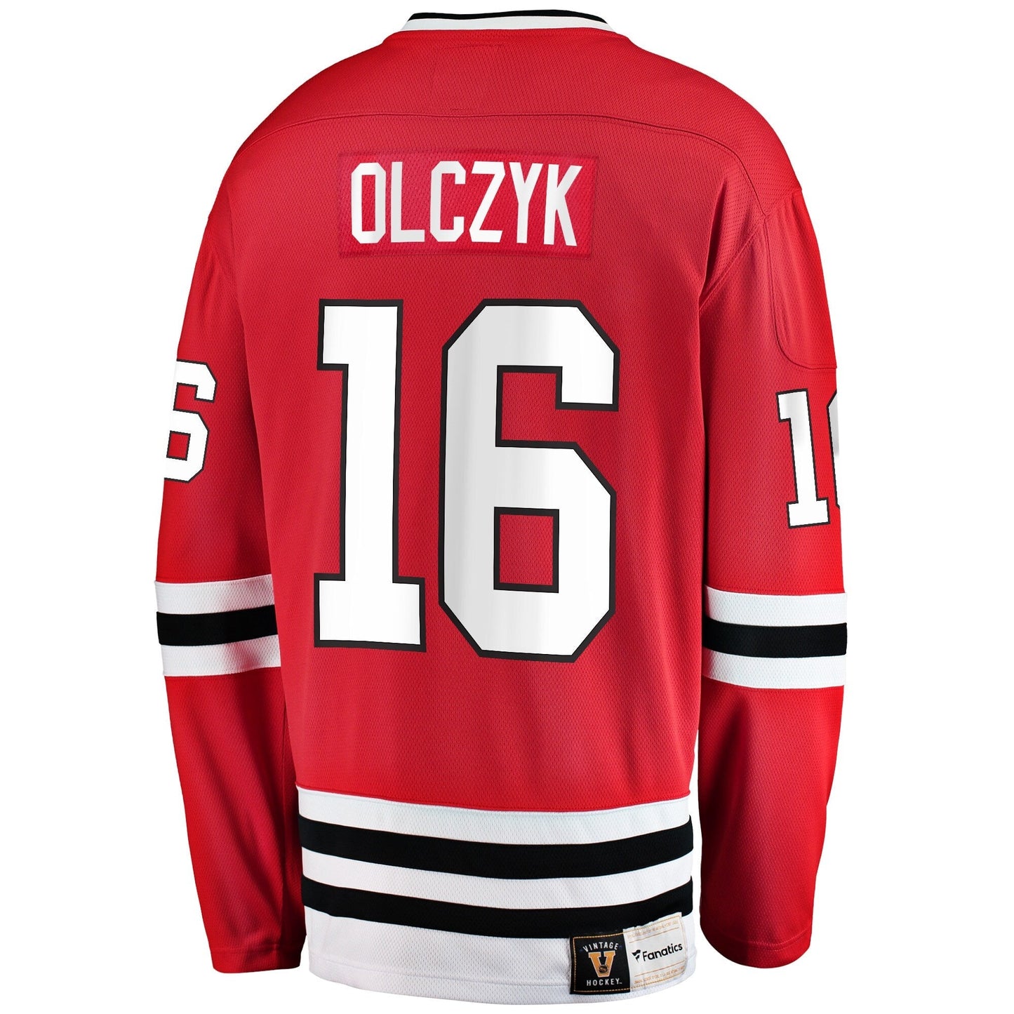 Eddie Olczyk Chicago Blackhawks Premier Breakaway Retired Jersey - Red