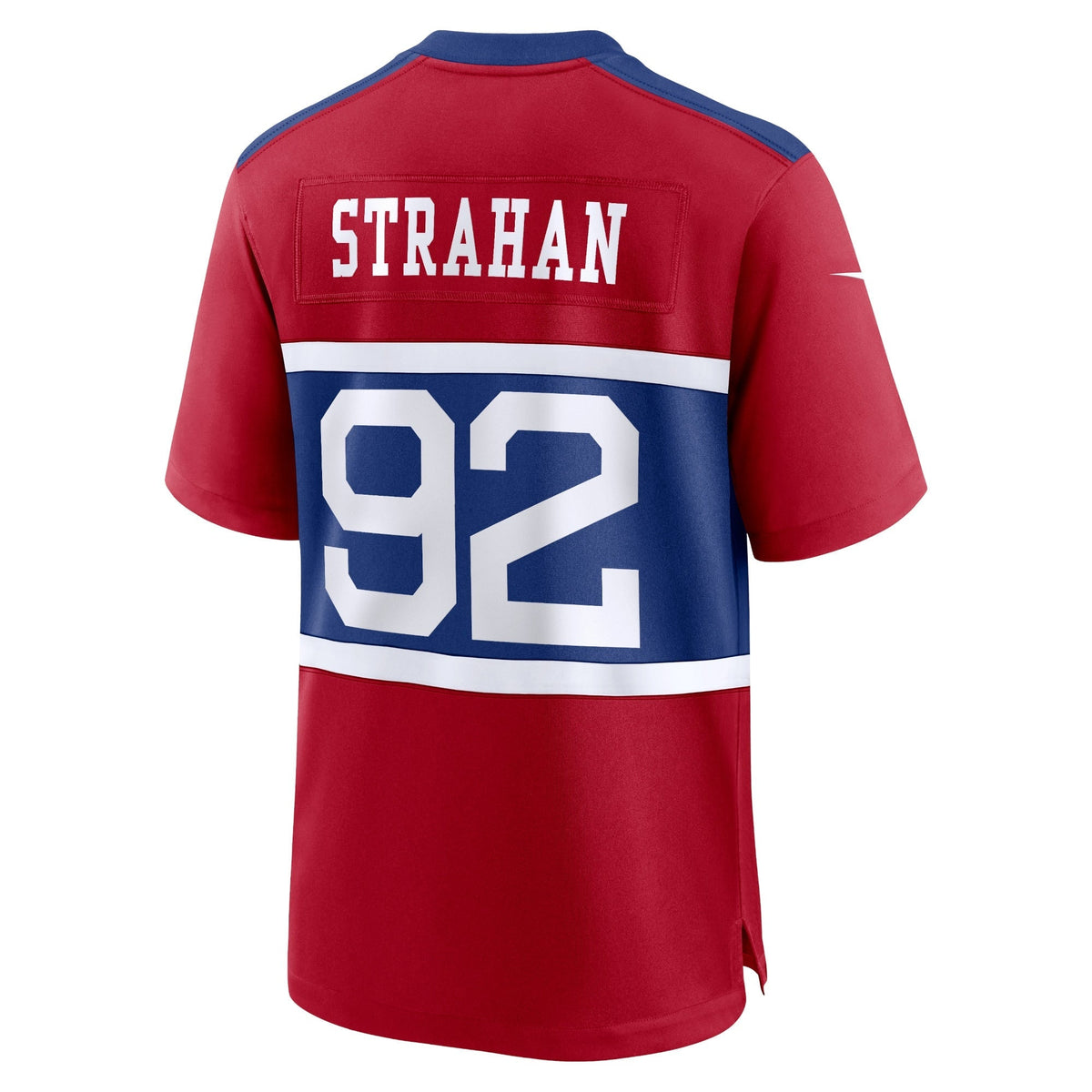 Michael Strahan New York Giants Nike Alternate Retired Game Jersey - Century Red