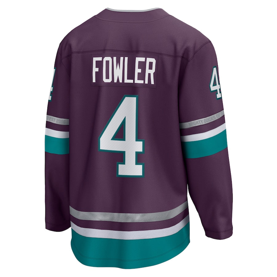 Cam Fowler Anaheim Ducks 30th Anniversary Premier Breakaway Jersey - Purple