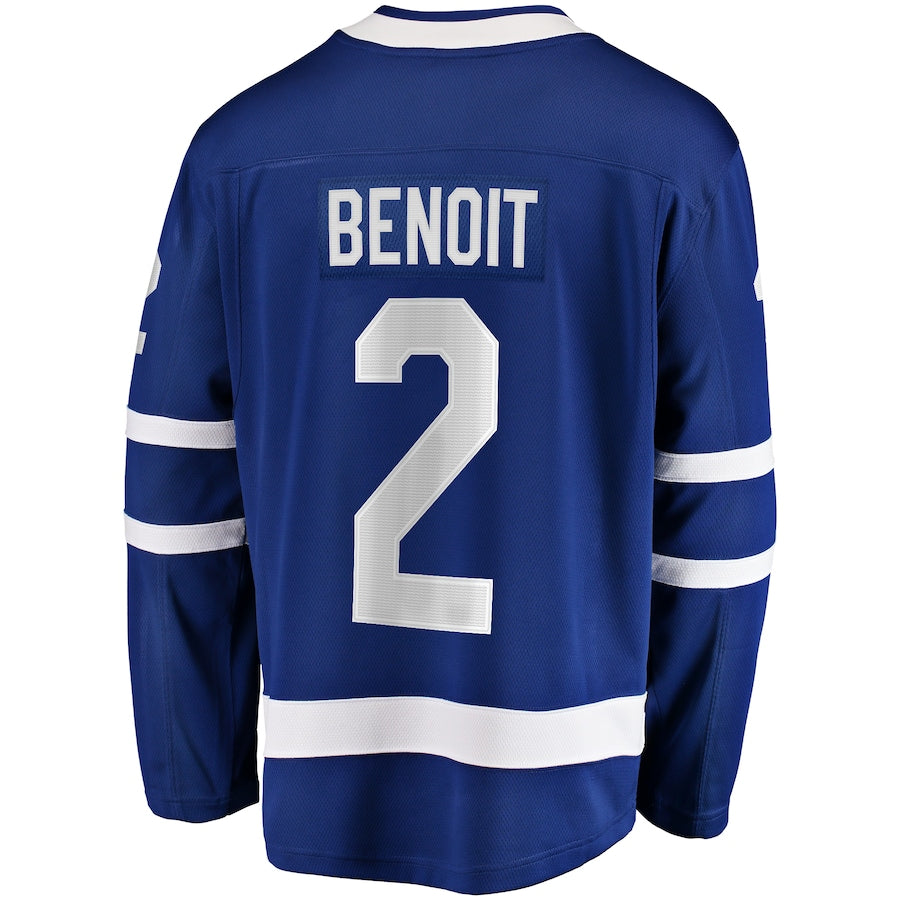 Simon Benoit Toronto Maple Leafs Home Premier Breakaway Jersey - Blue