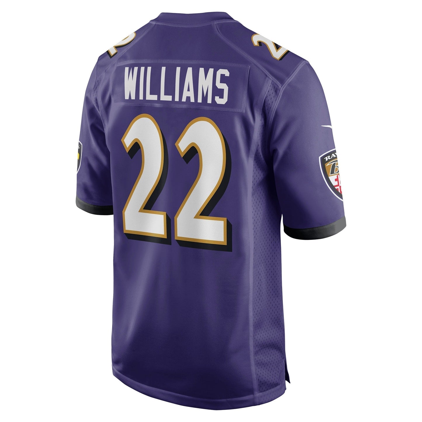 Damarion Williams Baltimore Ravens Nike Game Jersey - Purple