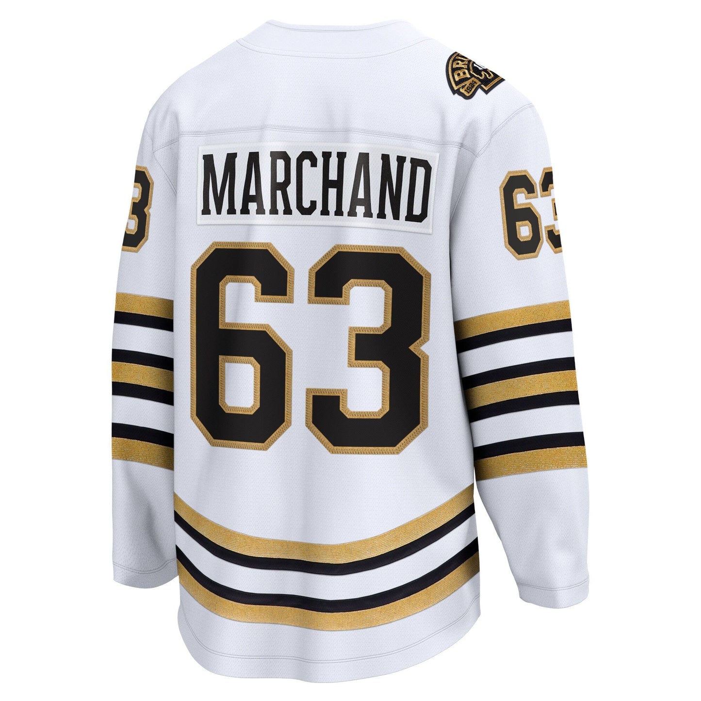 Brad Marchand Boston Bruins 100th Anniversary Premier Breakaway Jersey - White