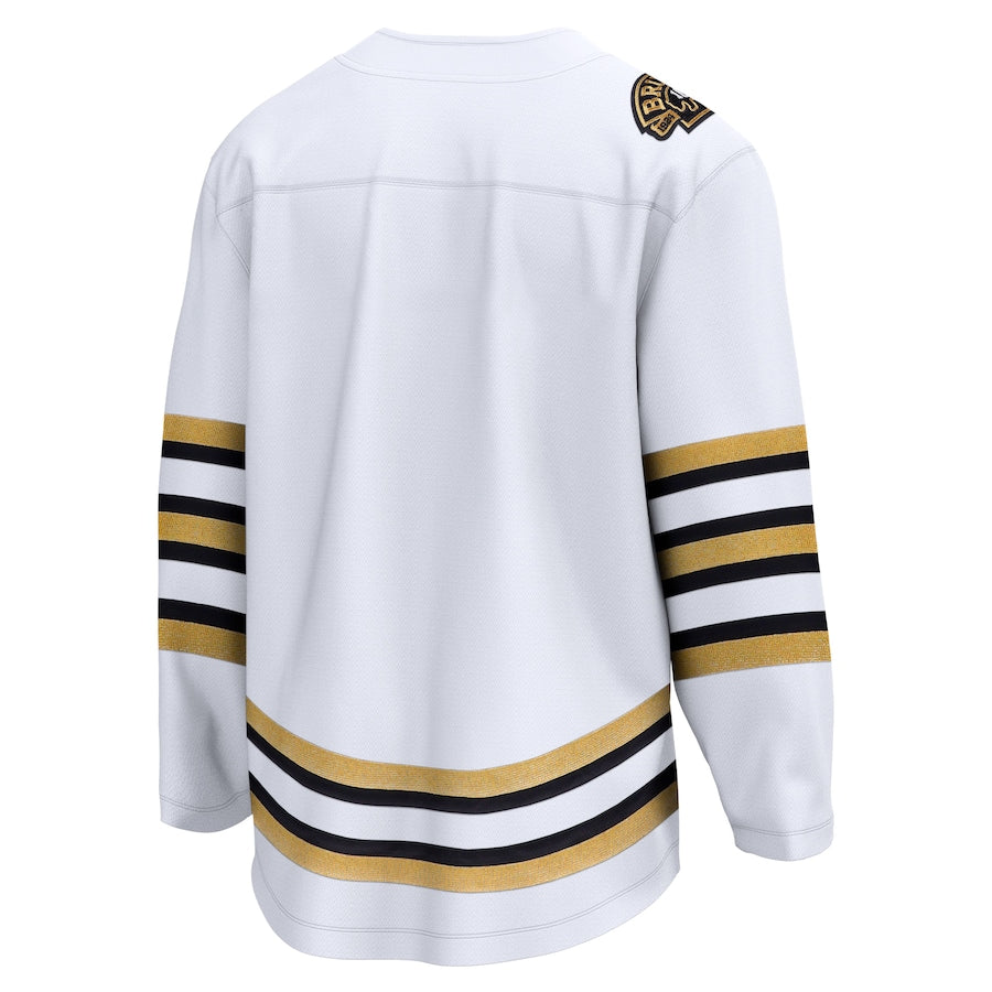 Boston Bruins 100th Anniversary Premier Breakaway Jersey - White