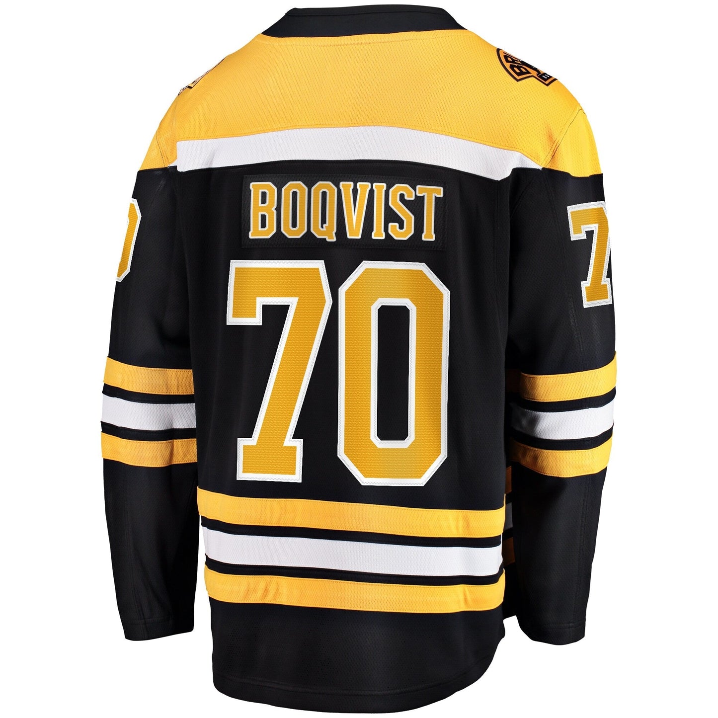 Jesper Boqvist Boston Bruins Home Breakaway Jersey - Black