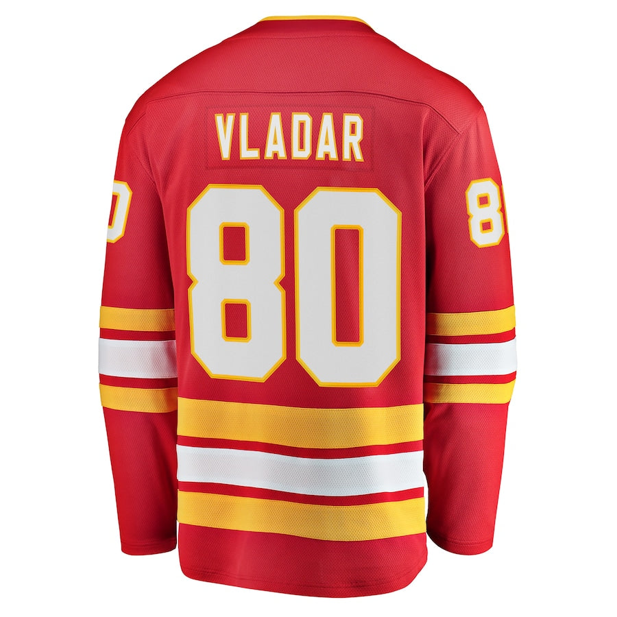 Daniel Vladar Calgary Flames Home Breakaway Jersey - Red