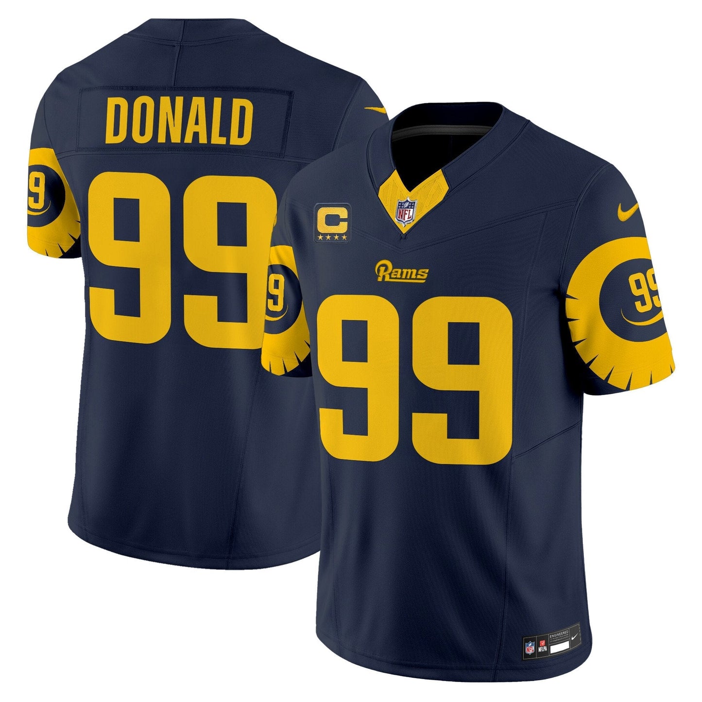 Men窶冱 Rams Special Vapor Limited Jersey 窶 All Stitched
