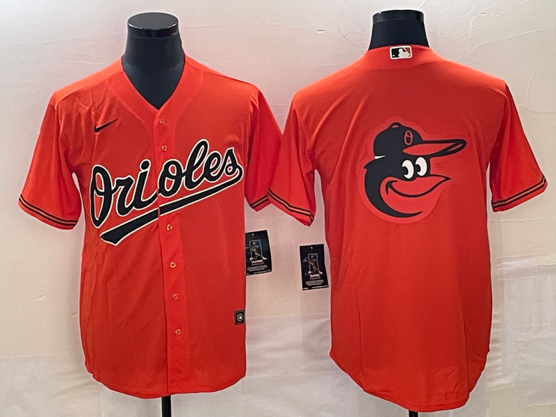 Men's Baltimore Orioles Orange Alternate Replica Player jersey