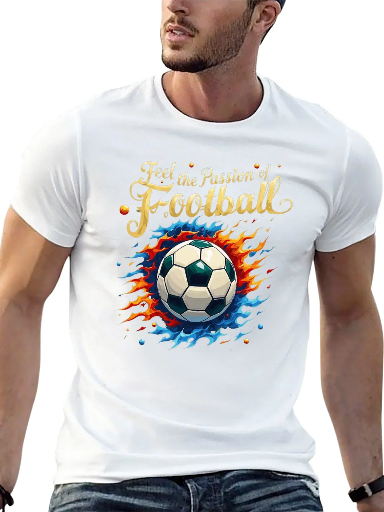 Passion of Football Graphic Tee