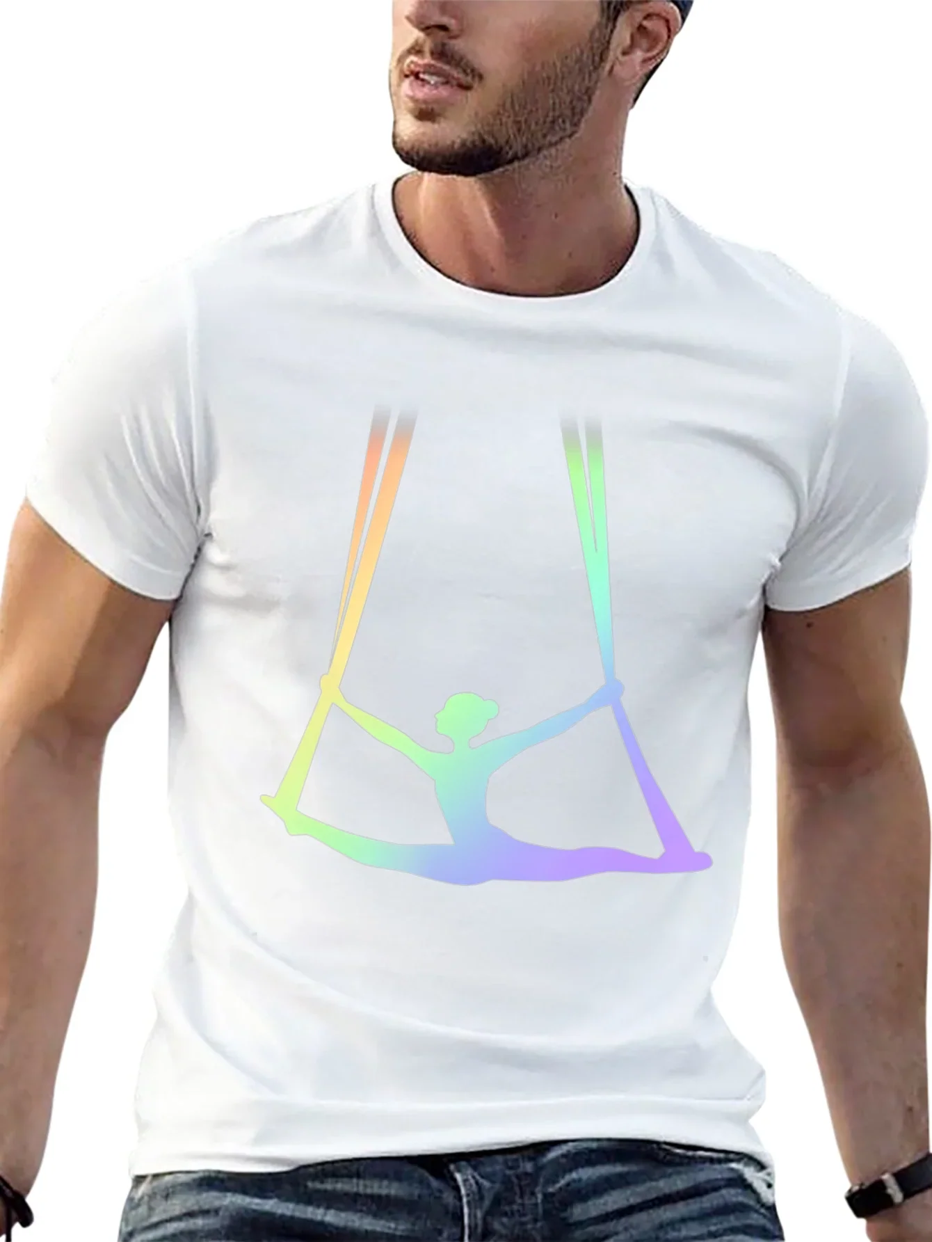 Aerial Silks Rainbow Shirt