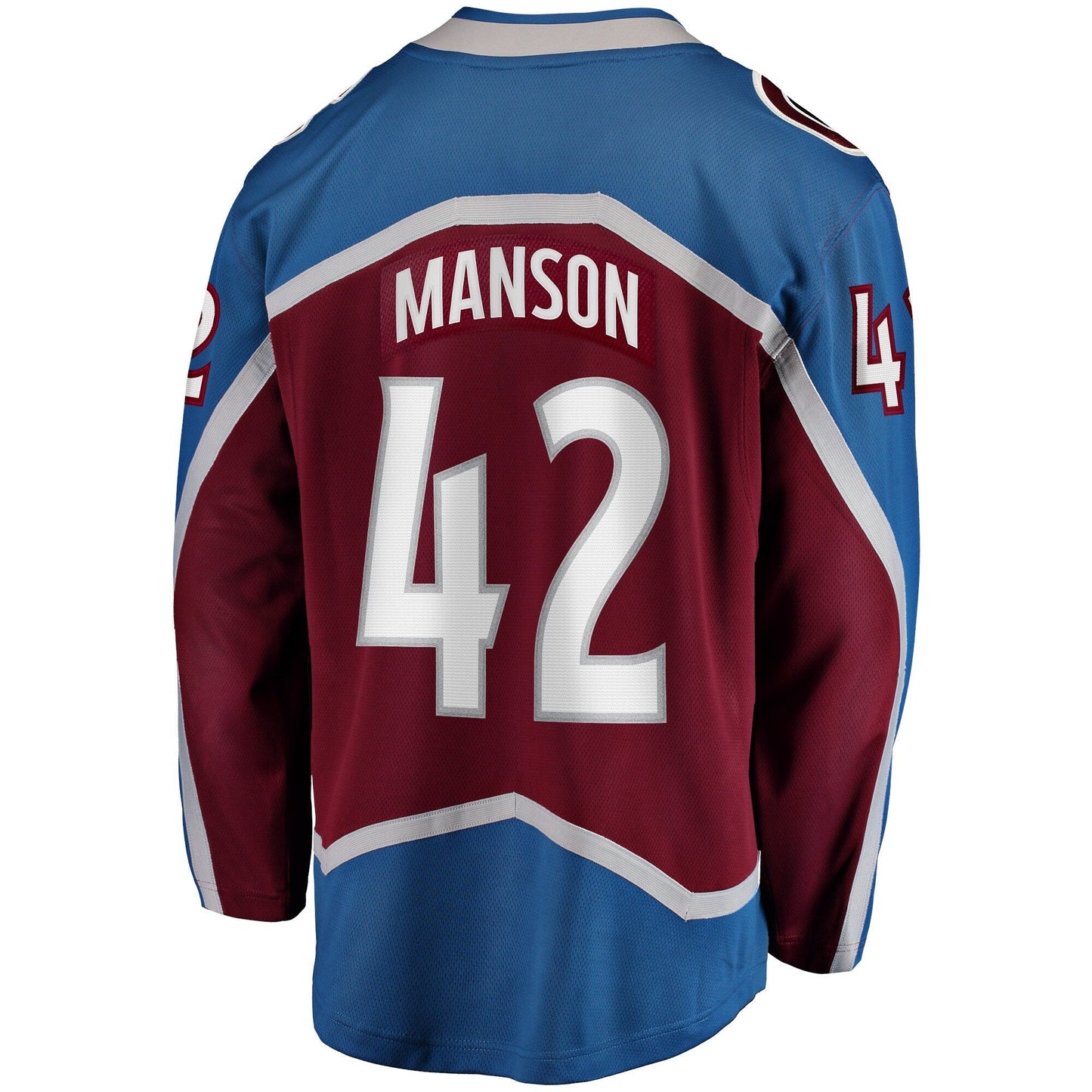 Josh Manson Colorado Avalanche Home Breakaway Jersey - Burgundy