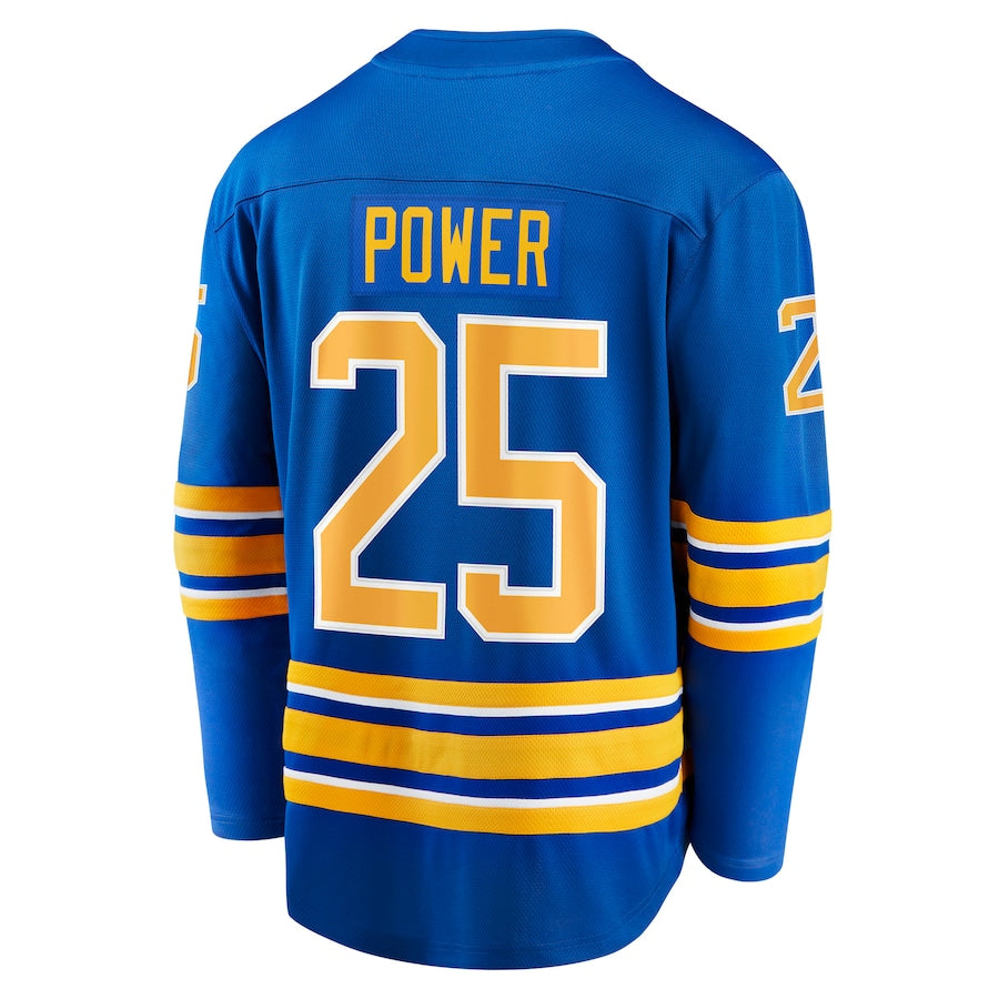 Owen Power Buffalo Sabres Home Breakaway Jersey - Royal