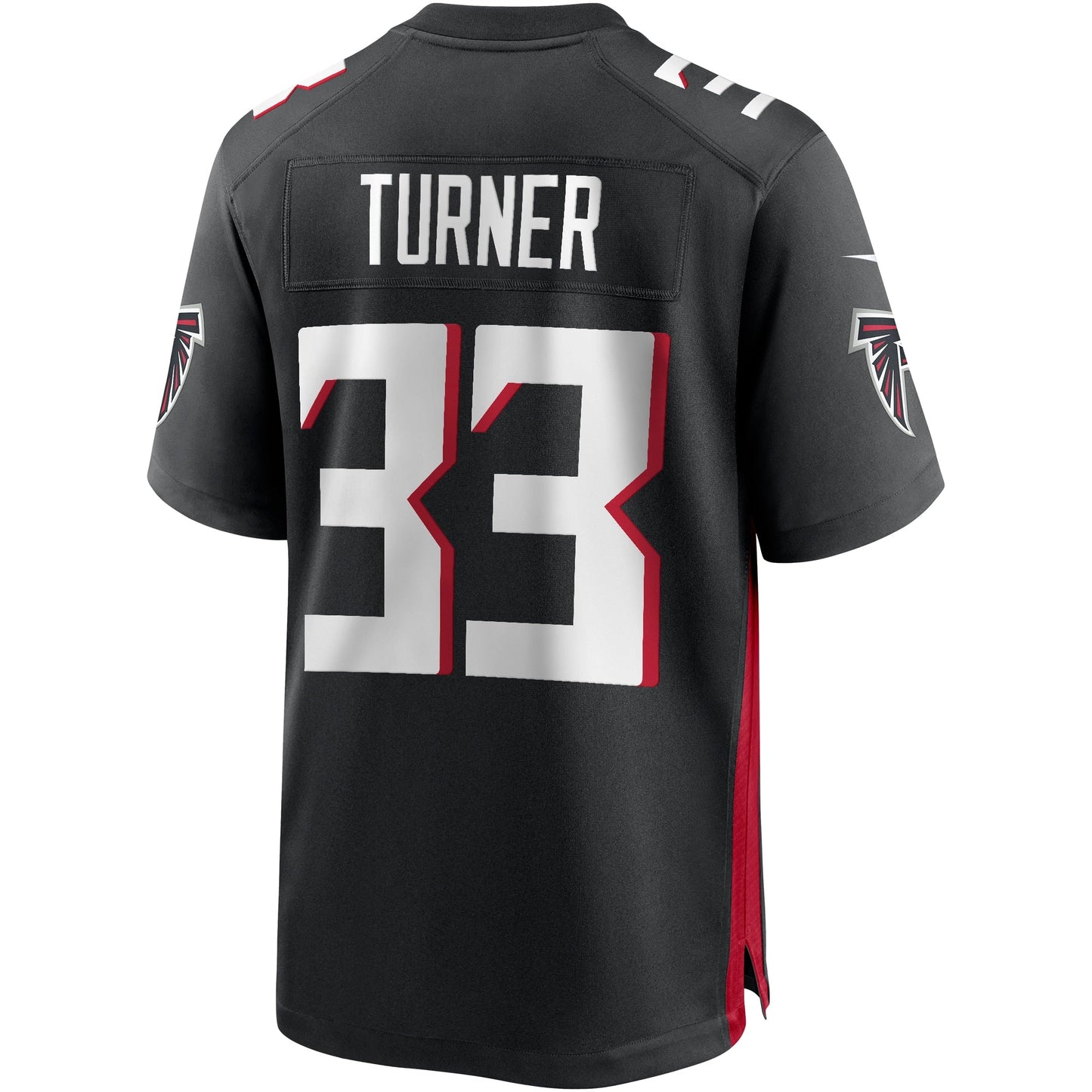 Michael Turner Atlanta Falcons Nike Game Retired Jersey - Black