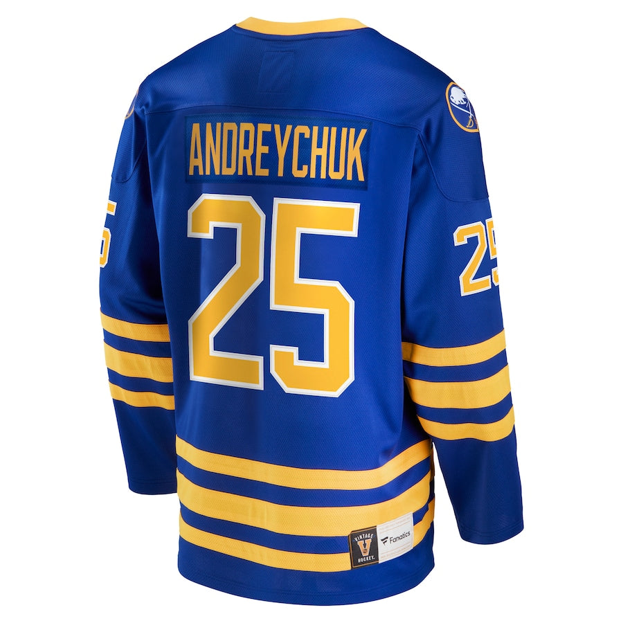 Dave Andreychuk Buffalo Sabres Breakaway Retired Jersey - Royal