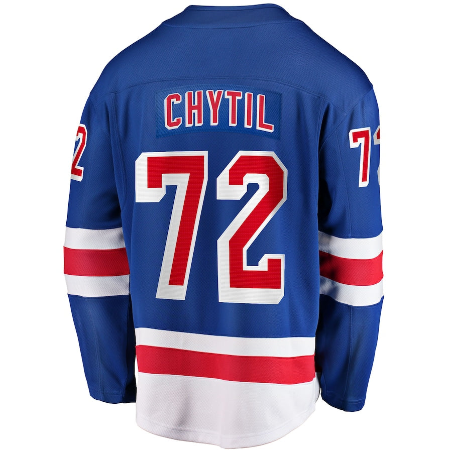 Filip Chytil New York Rangers Home Breakaway Jersey - Blue