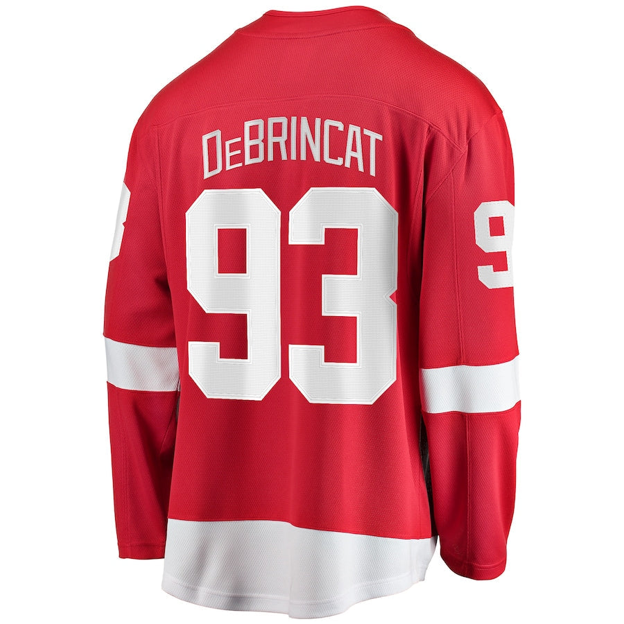 Alex DeBrincat Detroit Red Wings Home Premier Breakaway Jersey= - Red