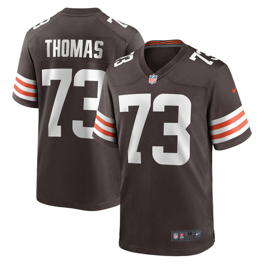 Cleveland Browns Joe Thomas Brown Retired Player Game Jersey