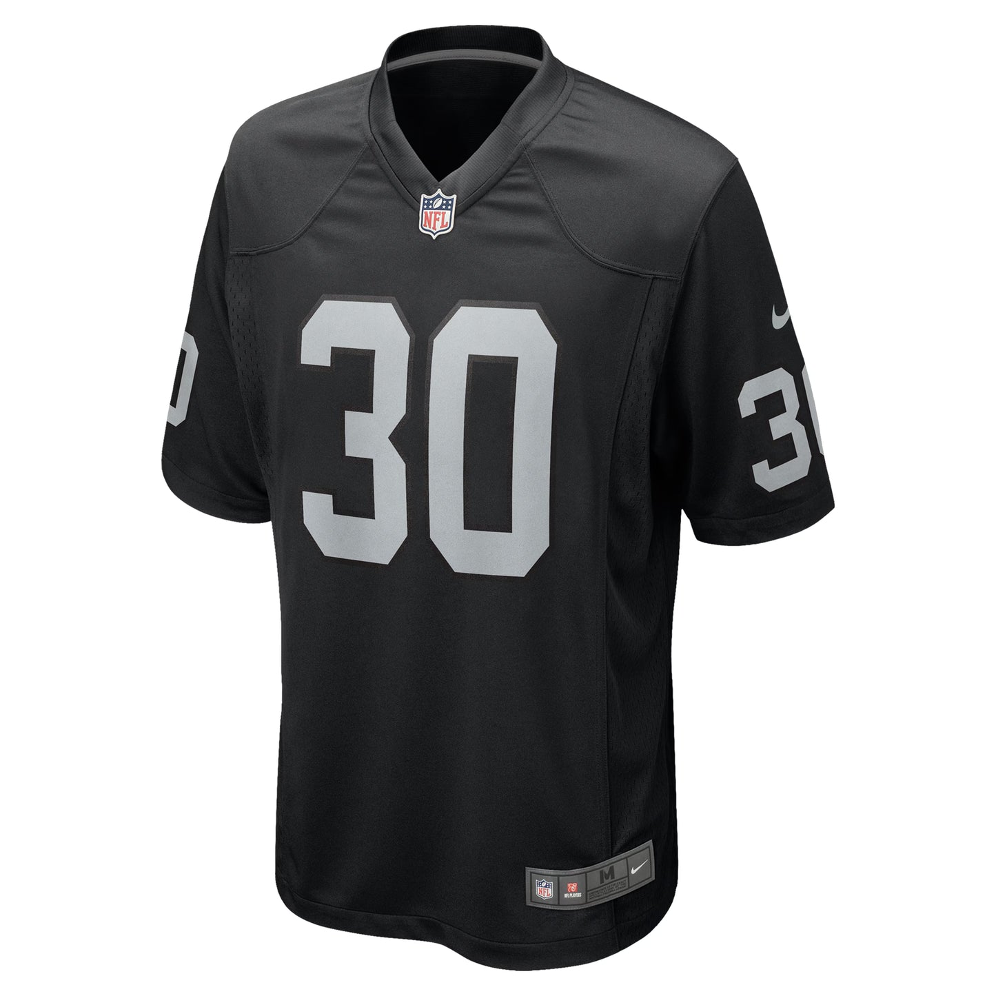 Las Vegas Raiders Darnay Holmes Black Team Game Jersey
