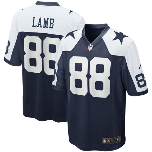 Dallas Cowboys CeeDee Lamb Navy Alternate Game Team Jersey