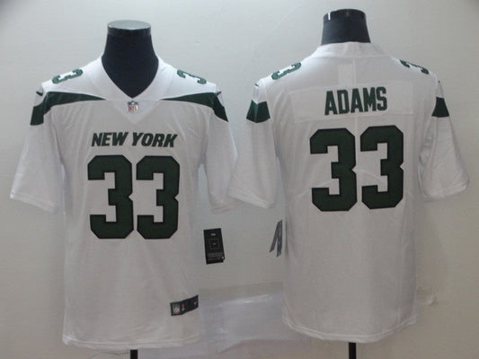Men's New York Jets Jamal Adams #33 White Game Jersey1