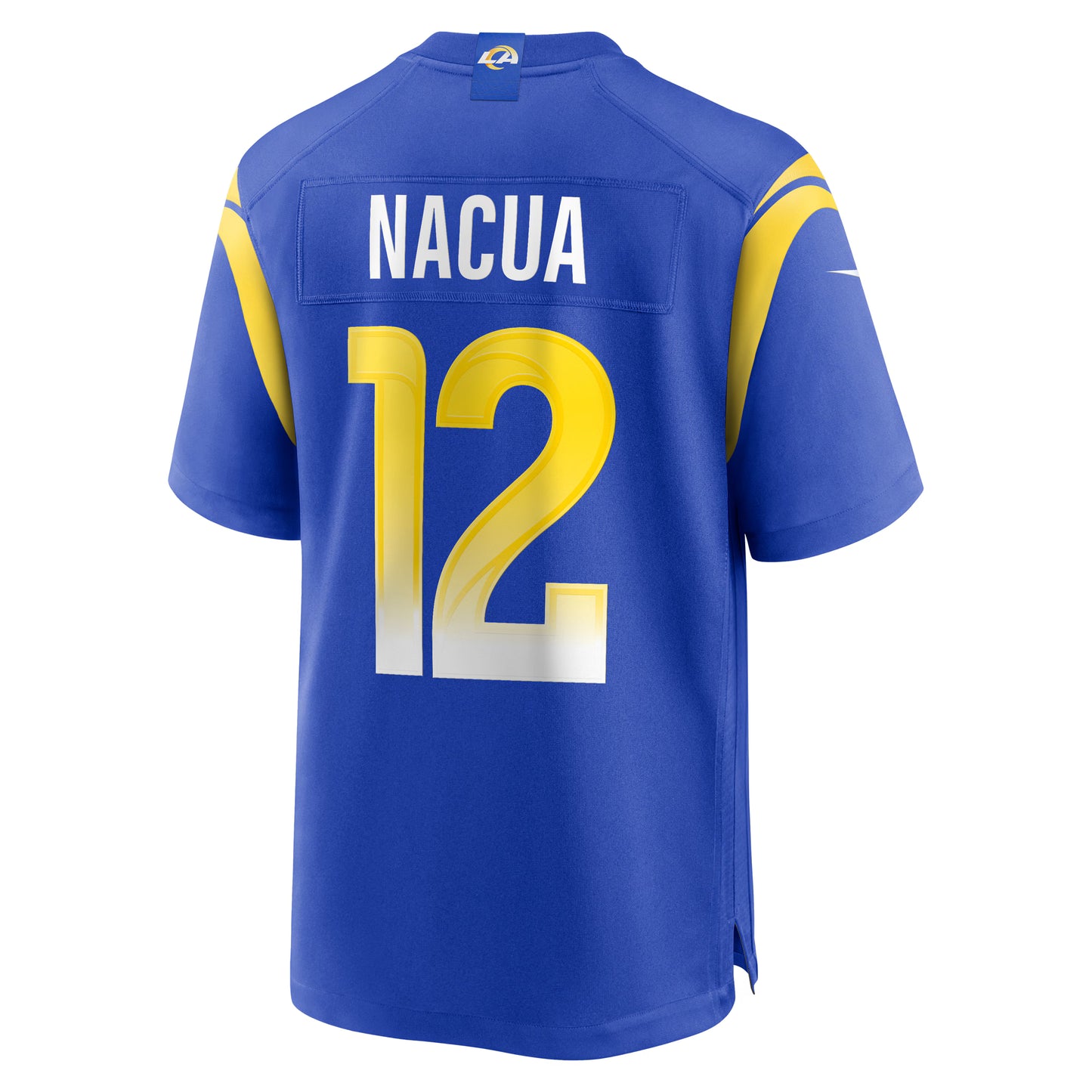 Los Angeles Rams Puka Nacua Royal Game Player Jersey
