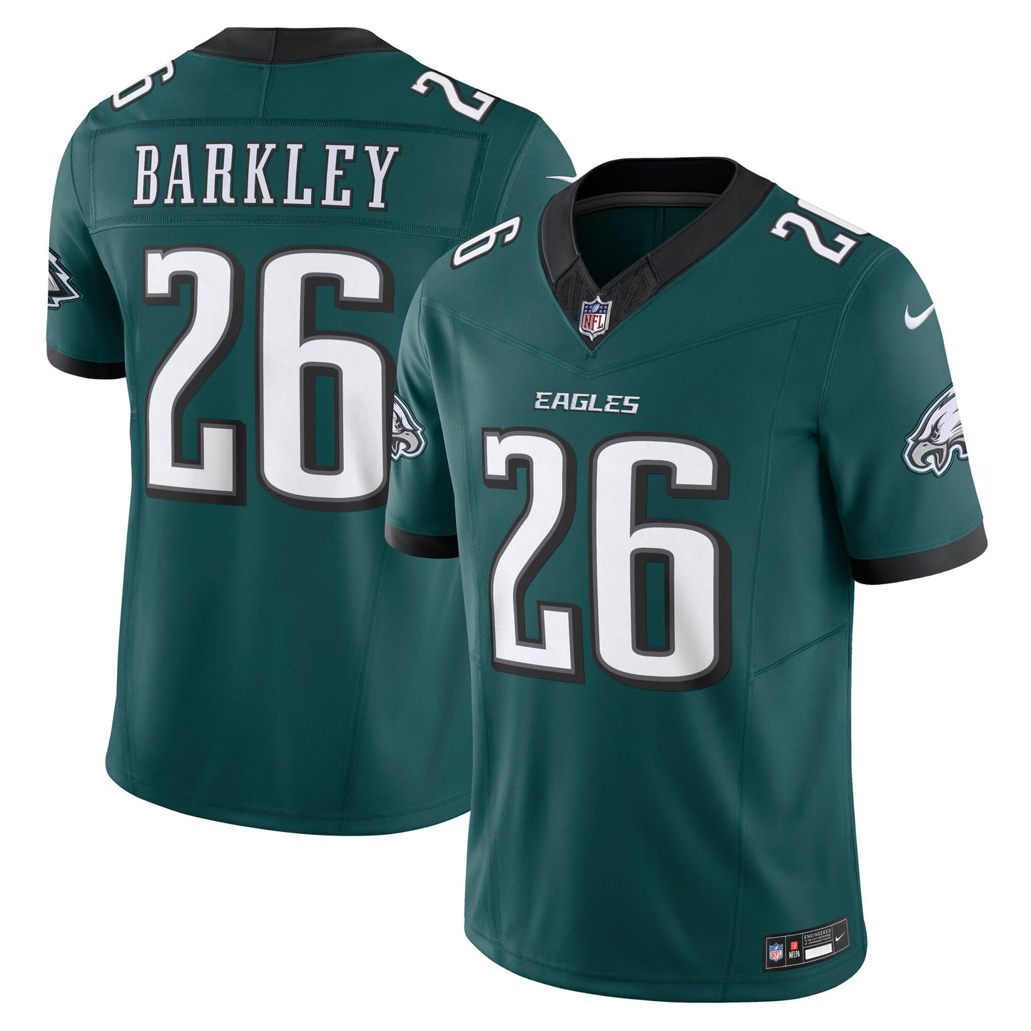 Philadelphia Eagles Saquon Barkley Midnight Green Vapor F.U.S.E. Limited Jersey