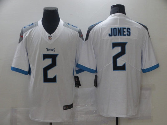 Men's Tennessee Titans Julio Jones #2 White Game Jersey1