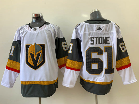 Men's Vegas Golden Knights Mark Stone #61 White Breakaway Player Jersey1