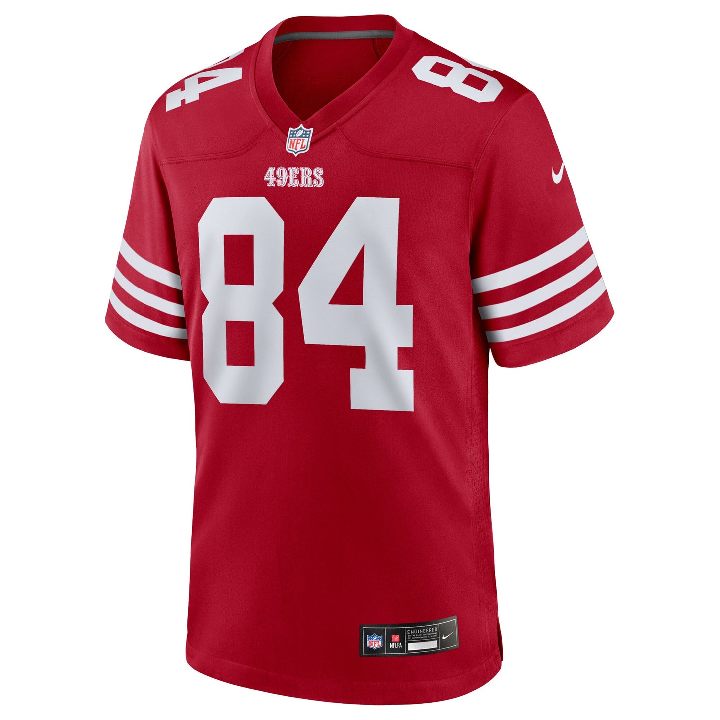 San Francisco 49ers Kendrick Bourne Scarlet Team Game Jersey