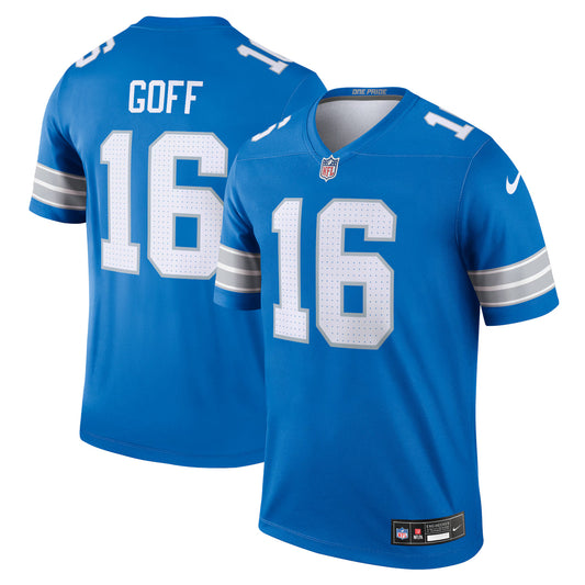 Detroit Lions Jared Goff Blue Legend Player Performance Top