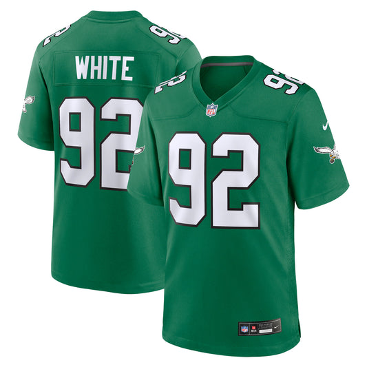 Philadelphia Eagles Reggie White Kelly Green Retired Player Alternate Game Jersey