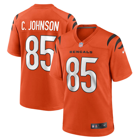 Cincinnati Bengals Chad Johnson Orange Retired Player Alternate Game Jersey