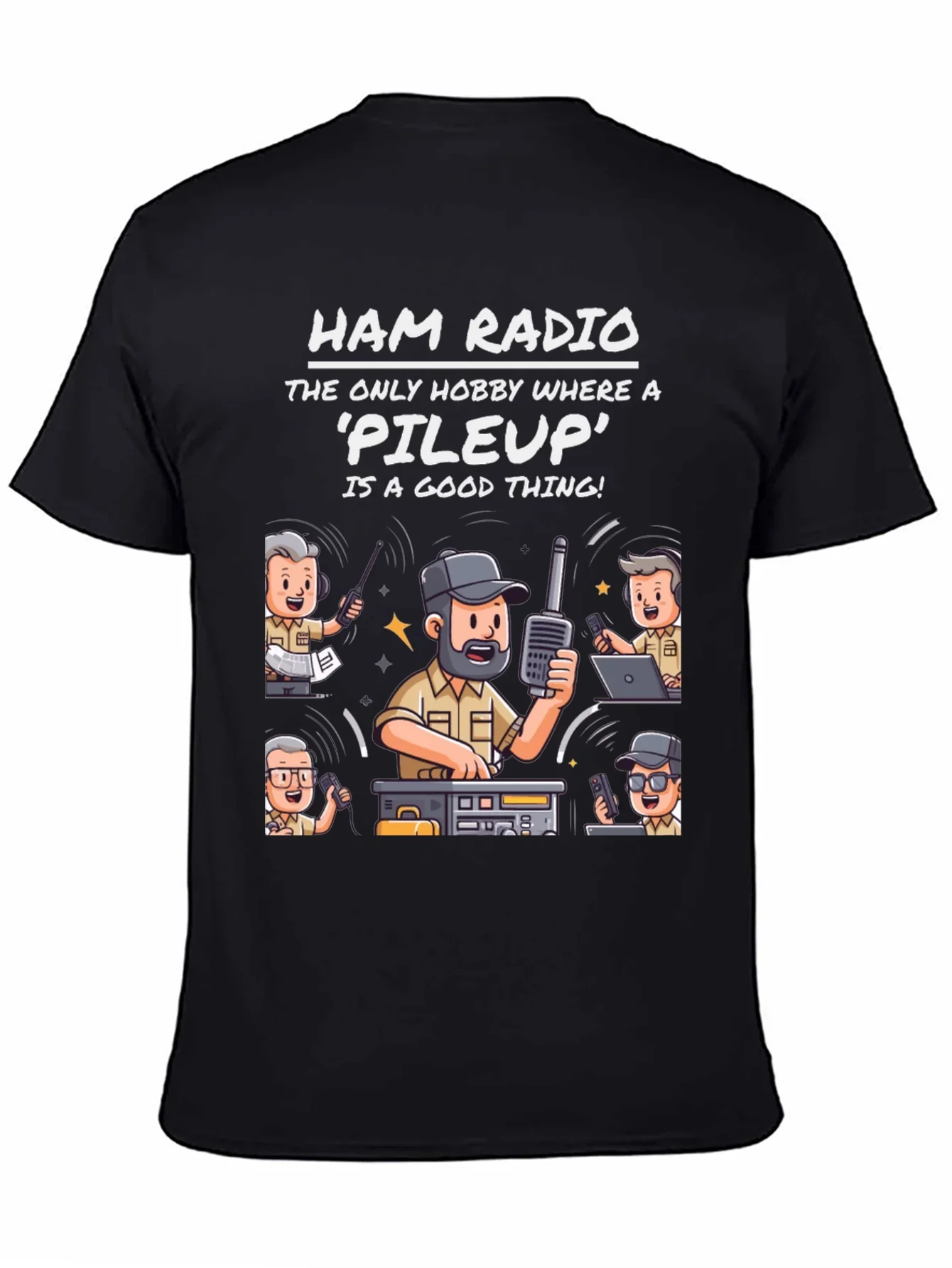 Ham Radio Pileup T-Shirt