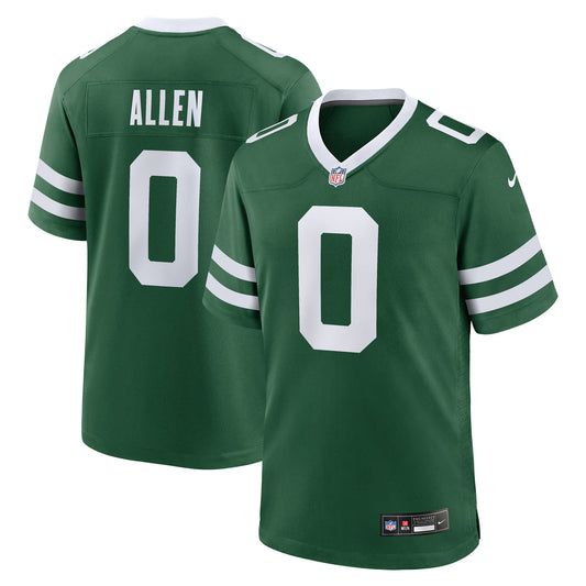 New York Jets Braelon Allen Legacy Green Game Jersey