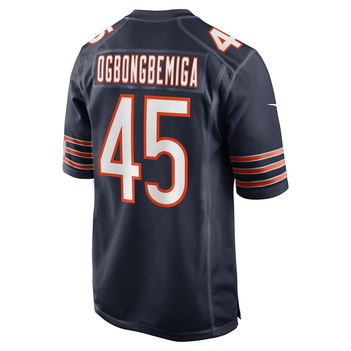 Amen Ogbongbemiga Chicago Bears Nike  Game Jersey -  Navy