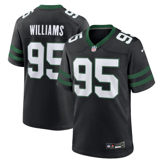 New York Jets Quinnen Williams Legacy Black Alternate Game Jersey