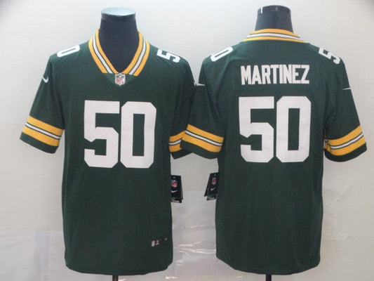 Men's Green Bay Packers Blake Martinez #50 Green Game Jersey1
