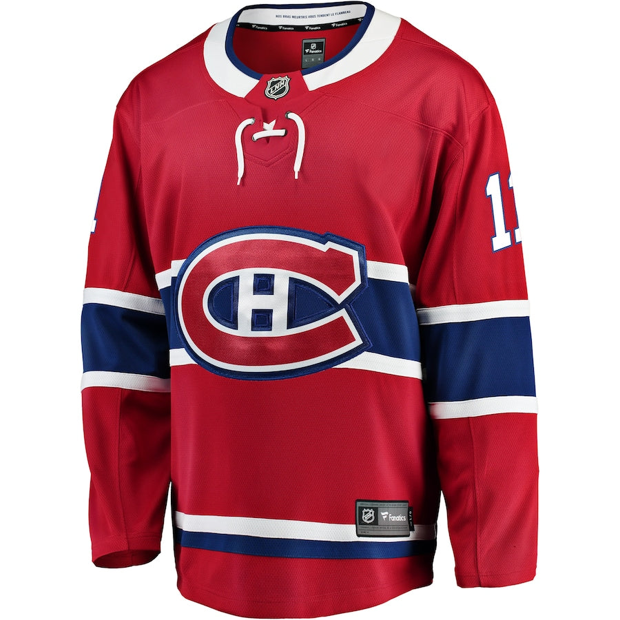 Brendan Gallagher Montreal Canadiens   Breakaway  Jersey - Red