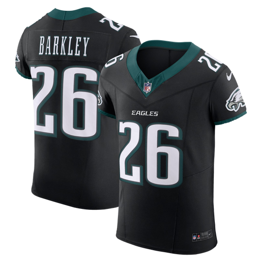 Philadelphia Eagles Saquon Barkley Black Alternate Vapor F.U.S.E. Elite Jersey