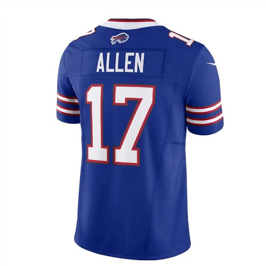 B.Bills #17 Josh Allen Royal Vapor F.U.S.E. Limited Jersey ｿｽ?Home American Football Jerseys