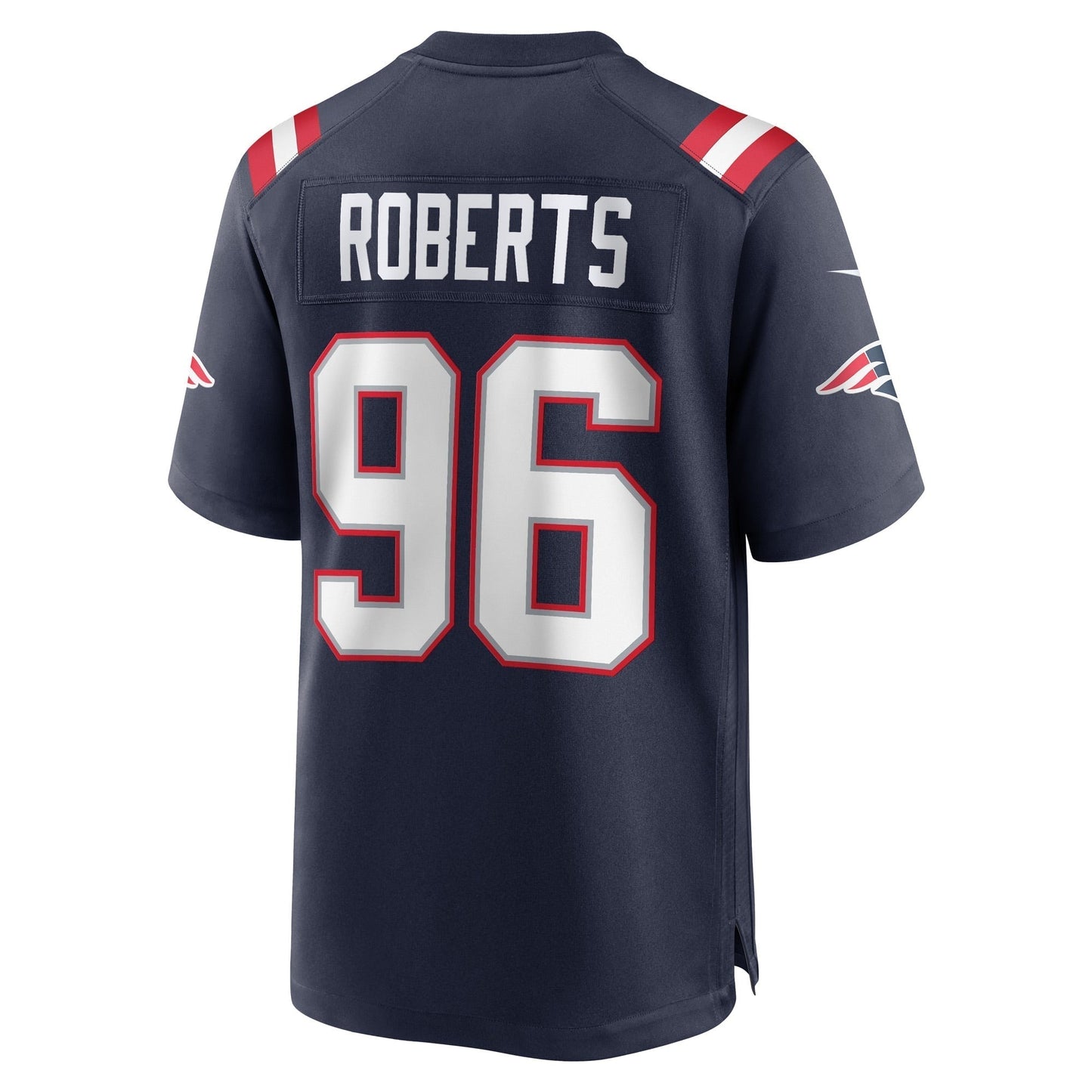 Sam Roberts New England Patriots Nike Game   Jersey - Navy