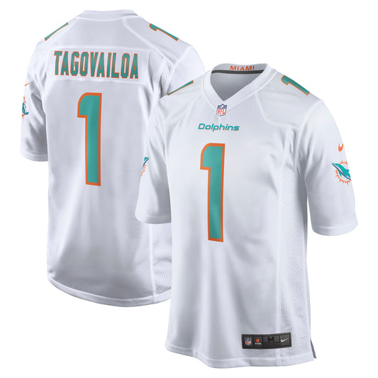 Miami Dolphins Tua Tagovailoa White Game Jersey
