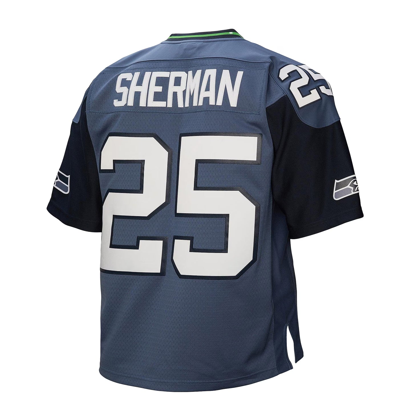Seattle Seahawks Richard Sherman Mitchell & Ness Blue 2011 Legacy Replica Jersey