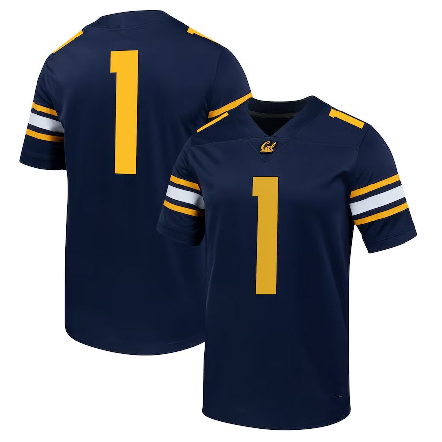 #1 C.Bears Untouchable Football Jersey ?Navy American College Jerseys