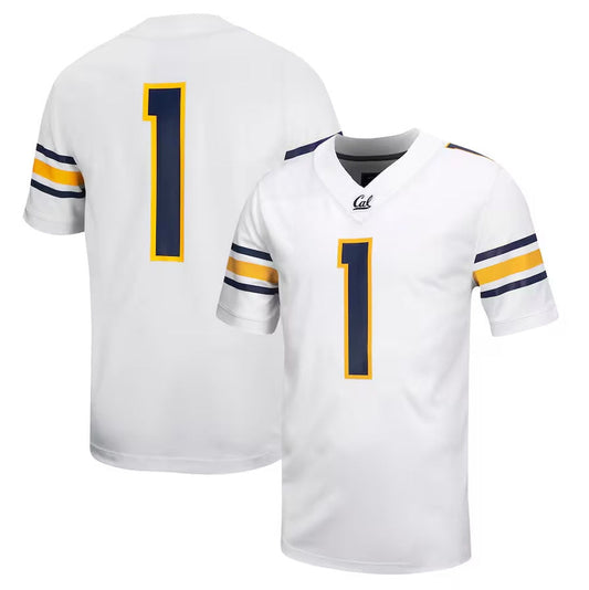 #1 C.Bears Untouchable Football Jersey ?White American College Jerseys