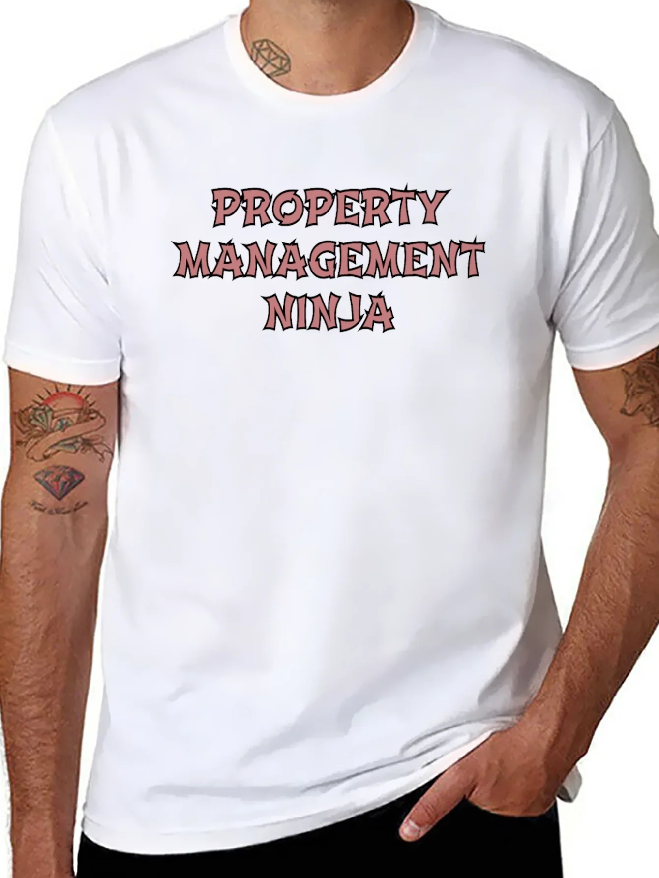 Property Management Ninja T-Shirt - Black